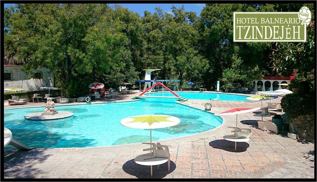Hotel Balneario Tzindejeh Tasquillo Екстер'єр фото