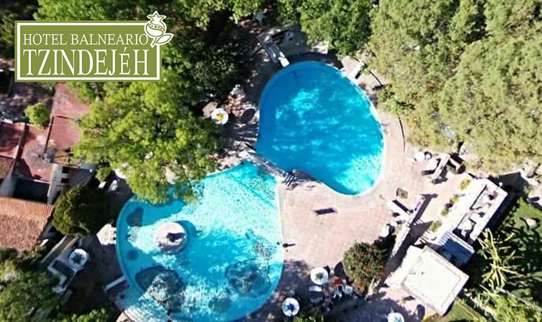 Hotel Balneario Tzindejeh Tasquillo Екстер'єр фото